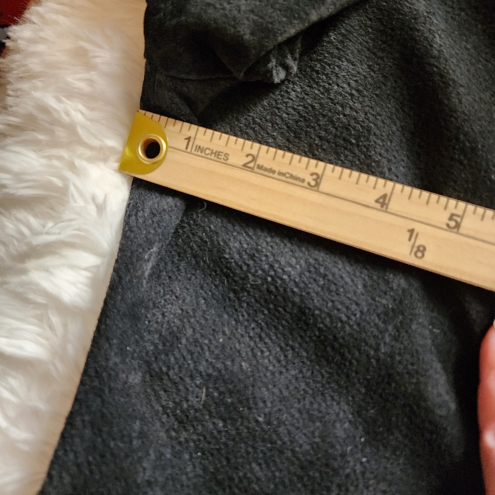 Vintage Style & Co Black Suede Blazer Size Large - Picture 7 of 9